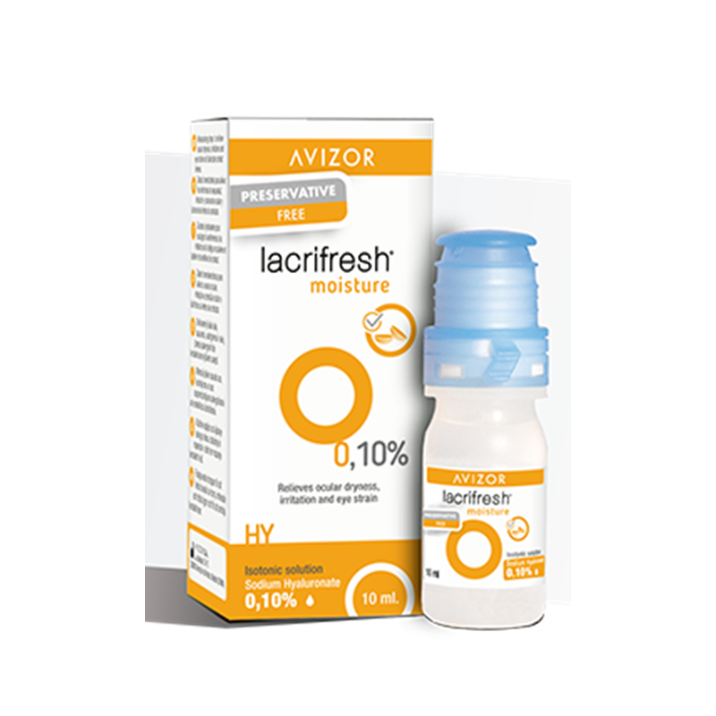 Lacrifresh Moisture solution Avizor-Lubricating and moisturizing drops 15ml