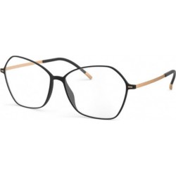 Γυαλιά οράσεως SILHOUETTE 1591/70 9030-μαύρο/χρυσό