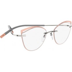 Γυαλιά οράσεως SILHOUETTE 5518 FU 7010-3510-ασημί/σομόν