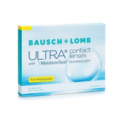 Ultra Bausch & Lomb for presbyopia πολυεστιακοί φακοί επαφής μηνιαίας αντικατάστασης σιλικόνης υδρογέλης /3 φακοί