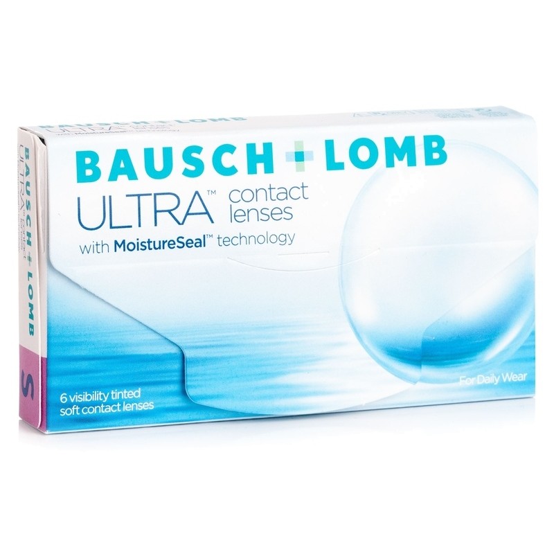 ULTRA BAUSCH+LOMB Monthly disposable Soft contact lenses 6 pack