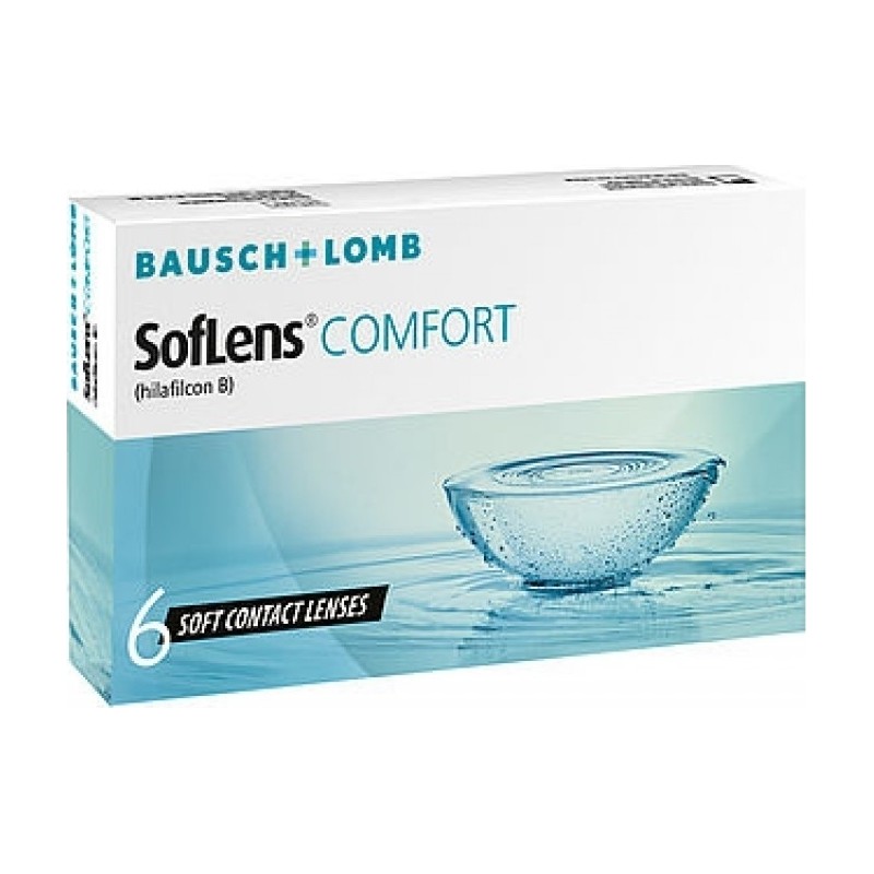 Bausch & Lomb SofLens Comfort -Monthly contact lenses 6 pack
