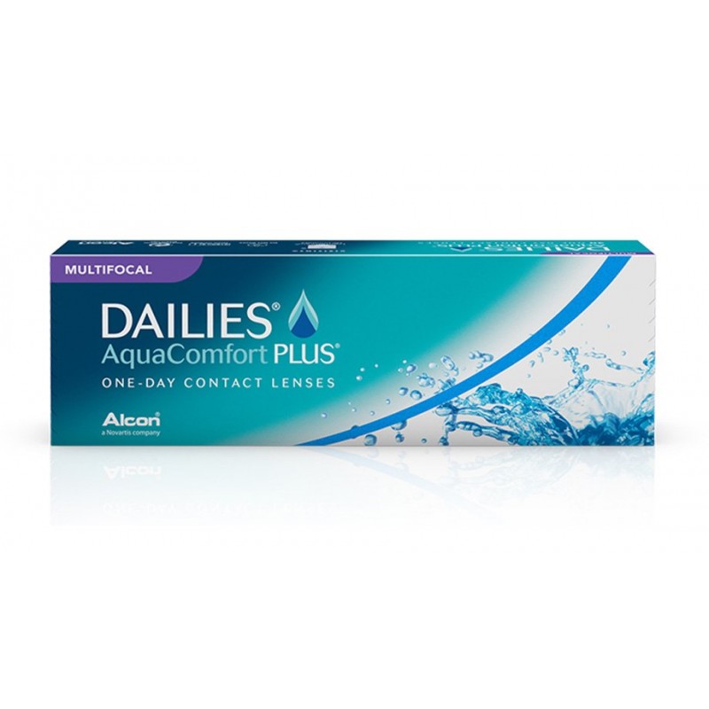 Dailies AquaComfort Plus Multifocal Alcon-Ημερήσιοι πολυεστιακοί φακοί 30 τμχ