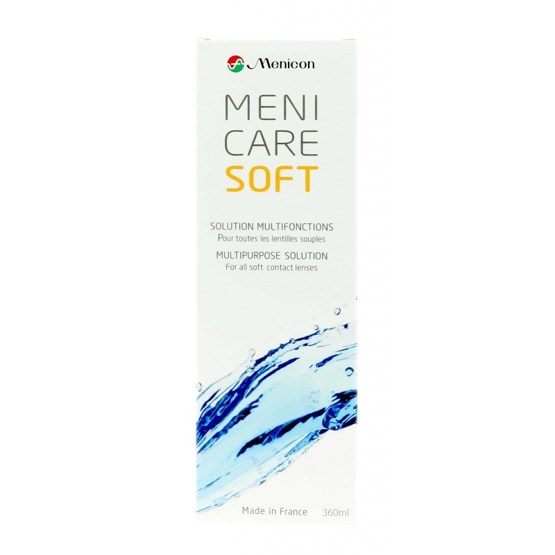 MeniCare Soft Menicon-Υγρό φακών επαφής-360ml
