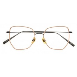 Eyeglasses KALEOS ABUNDAS 10 titanium-rose gold/matte black