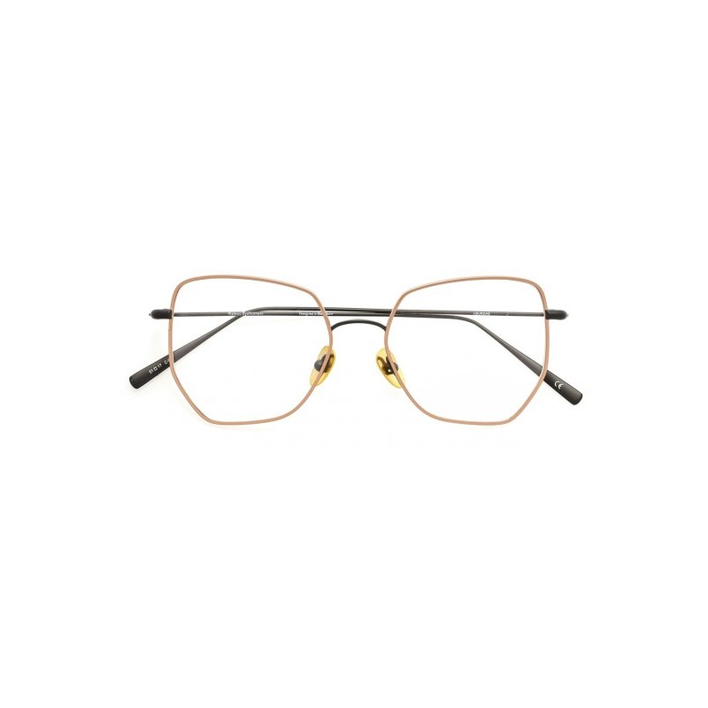 Eyeglasses KALEOS ABUNDAS 10 titanium-rose gold/matte black