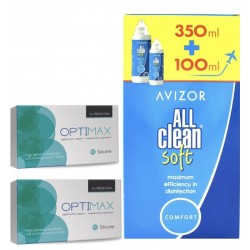 ΠΑΚΕΤΟ ΠΡΟΣΦΟΡΑΣ -2 Optimax Silicone for Presbyopia (6 φακοί) + All Clean Soft Avizor (350+100ml)