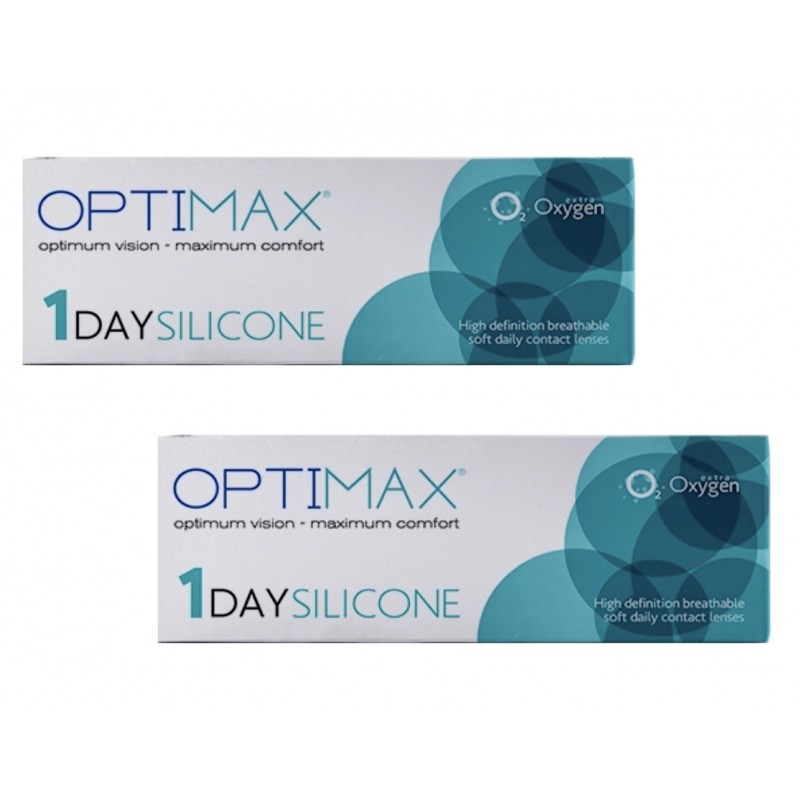 OFFER PACK -2 OPTIMAX SILICONE 1DAY 60 Daily Aspheric Contact lenses