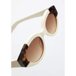 Sunglasses KALEOS YOUNG 004-gradient-white/dark brown tortoiseshell