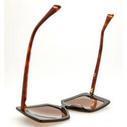 Sunglasses KALEOS CREASEY 002-gradient-black/brown tortoiseshell