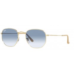 Sunglasses Ray-Ban Hexagonal RB 3548 001/3F-gradient-gold