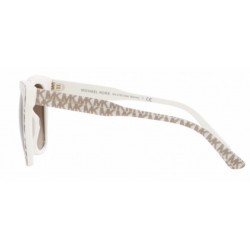 Sunglasses Michael Kors San Marino MK 2163 310313-gradient-white with MK print repeat vanilla