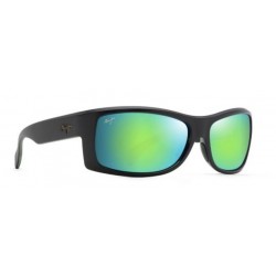 Sunglasses MAUI JIM Equator GM 848-15-polarized-Matte black with olive interior