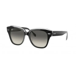 Kid's Sunglasses RAY-BAN JUNIOR RJ9186S 711611-gradient-black on transparent