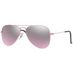 Kid's Sunglasses RAY-BAN JUNIOR AVIATOR RJ 9506S 211/7E-mirror-pink