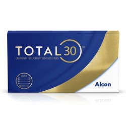 Total 30 Alcon Monthly disposable soft contact lenses-3+1pack