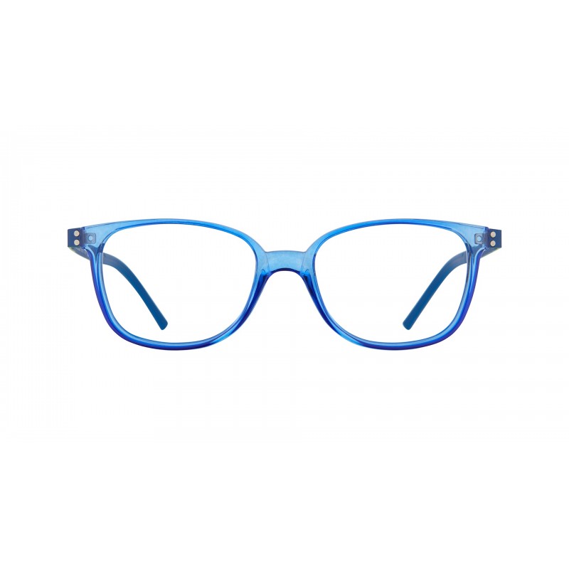 Kid's Eyeglasses LOOKKINO 3813 W3 new-transparent blue