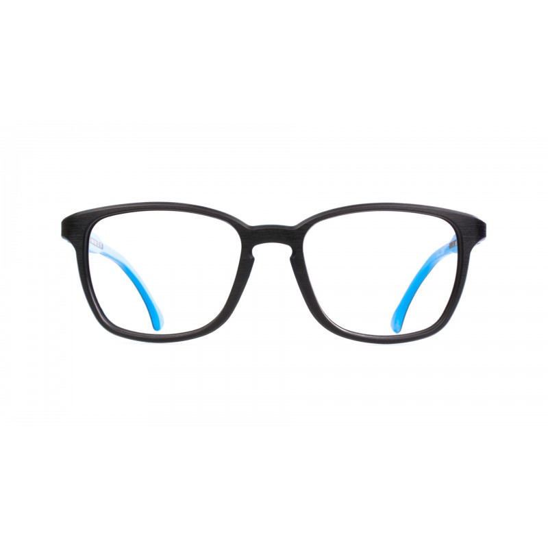 Kid's Eyeglasses LOOKKINO Rubber Evo 5335 W1-blue/black