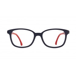 Kid's Eyeglasses LOOKKINO Rubber Evo 5355 W3-blue/red