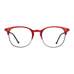 Γυαλιά οράσεως LOOK 4944 W9 -διάφανο κόκκινο/μαύρο
