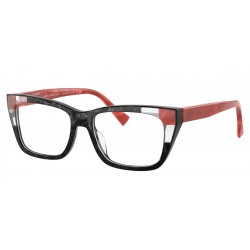 Γυαλιά οράσεως Alain Mikli Baie 3111 001-Μαύρο/κόκκινο/διάφανο