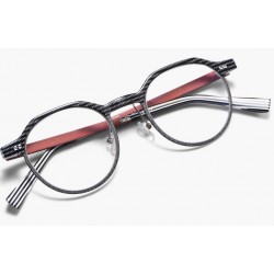 Eyeglasses J.F.Rey 3000 0030-Charcoal grey/black/white