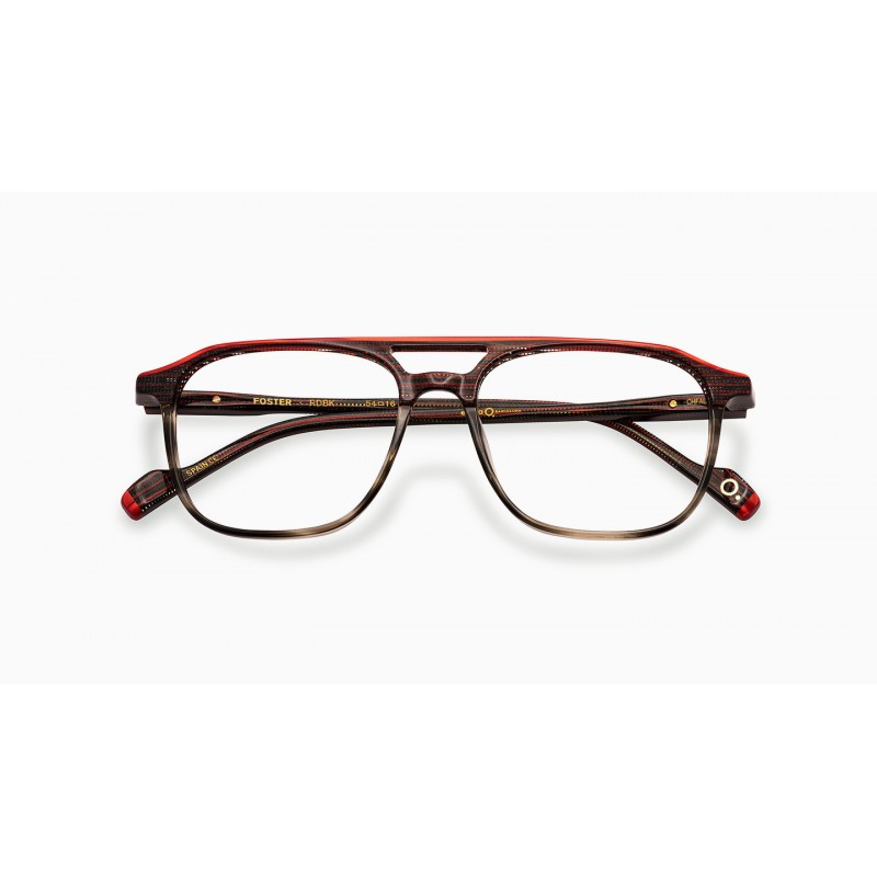 Eyeglasses ETNIA BARCELONA Foster 54O RDBK-Red/black