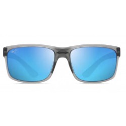 Sunglasses MAUI JIM Pokowai Arch B439-11M-polarized-Translucent Matte Grey
