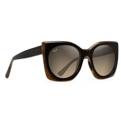 Sunglasses MAUI JIM Pakalana HS855-01 Polarized-Chocolate with Tortoise interior