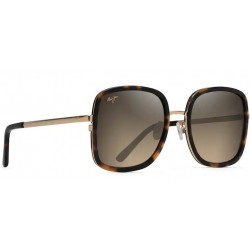 Sunglasses MAUI JIM Pua HS865-10 Polarized-Tortoise with Shiny Gold