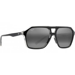 Sunglasses MAUI JIM Wedges 880-02 Polarized-gloss black