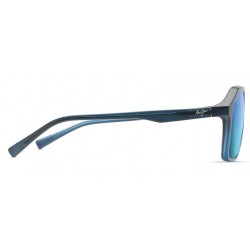 Γυαλιά Ηλίου MAUI JIM Wedges B880-03 Polarized-Μαύρο ματ/μπλε