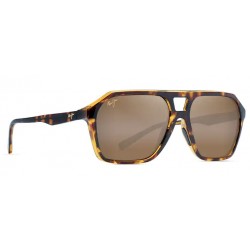 Sunglasses MAUI JIM Wedges H880-10 Polarized-Tortoise with Amber interior