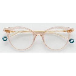 Παιδικά Γυαλιά Οράσεως KALEOS Daisy 002-Διάφανο ροζ/γκλίτερ