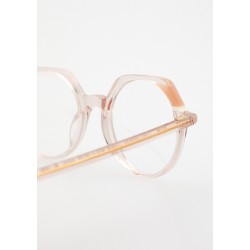 Kid's Eyeglasses KALEOS Burke 001- Crystal pink/orange