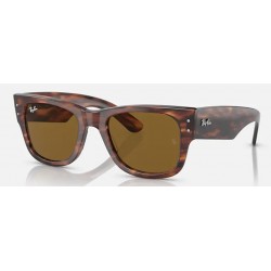Sunglasses Ray-Ban MEGA WAYFARER RB0840S 954/33-Striped Havana