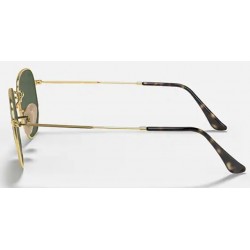 Sunglasses Ray-Ban Hexagonal Flat Lenses RB 3548N 001-Gold/Arista