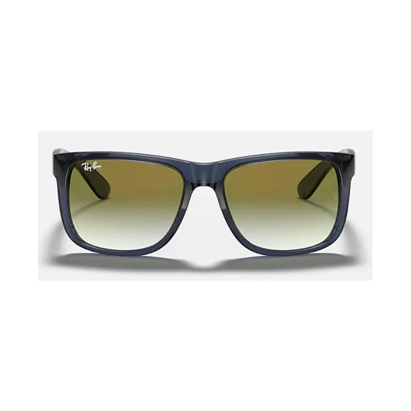 Γυαλιά Ηλίου Ray-Ban Justin RB4165 6341T0 -Flash Gradient-Mirror-Διάφανο μπλε