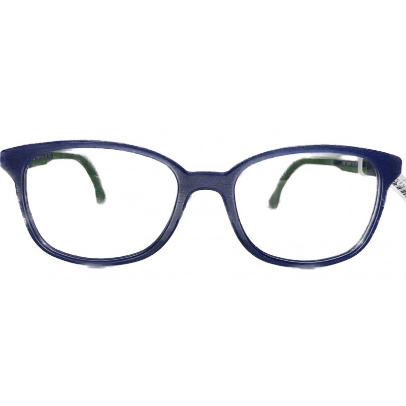 Kid's Eyeglasses LOOKKINO Rubber Evo 5355 W5-blue/green