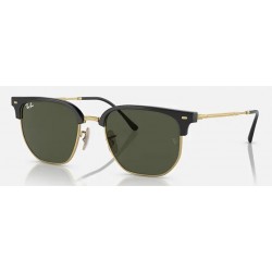 Sunglasses Ray-Ban New Clubmaster RB4416 601/31-Black on Gold