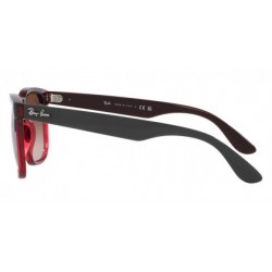 Sunglasses Ray-Ban Steve RB4487 663113-Gradient-Grey on transparent red
