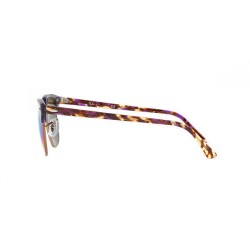 Sunglasses Ray-Ban Clubmaster Flash RB3016 1221/C3-Mirror-Violet/gold/tortoise