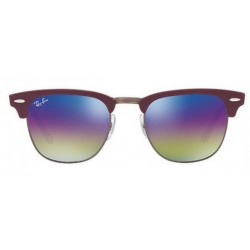 Γυαλιά Ηλίου Ray-Ban Clubmaster RB3016 1222C2-Mirror-Μπορντό/ταρταρούγα
