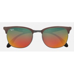 Sunglasses Ray-Ban RB 3538 99006A8-Mirror gradient-Matte gunmetal with brown