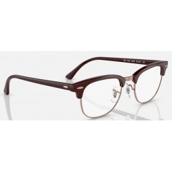 Eyeglasses Ray-Ban Clubmaster RB5154 8230-Bordeaux on rose gold