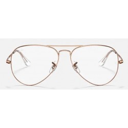 Eyeglasses Ray-Ban Aviator RB6489 3094-Rose Gold