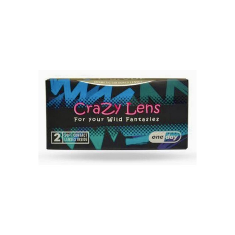 ColourVUE Crazy Lens One day-2 Ημερήσιοι Έγχρωμοι φακοί χωρίς διοπτρία