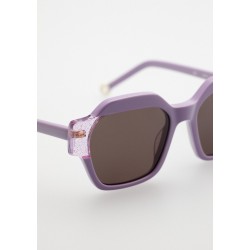 Kid's Sunglasses KALEOS Yatay 002-Gradient-Lilac/glittery lilac