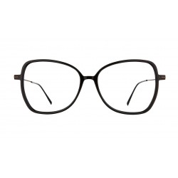 Eyeglasses LOOK 4953 W1 titanium-black/brown