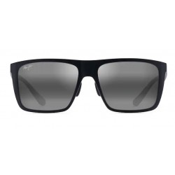 Sunglasses MAUI JIM HONOKALANI 455-02 Polarized-Black matte